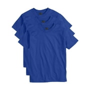 Hanes Youth Boys Short Sleeve Beefy T-Shirt Value 3-Pack, Sizes 4-18